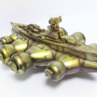 スチームパンク 空中戦艦バーストーム号